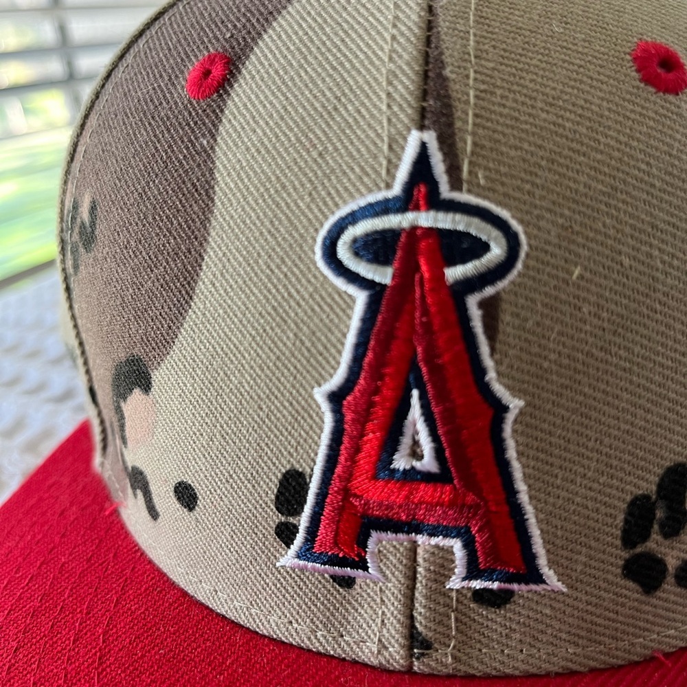 Anaheim Angels camo hat (adjustable)